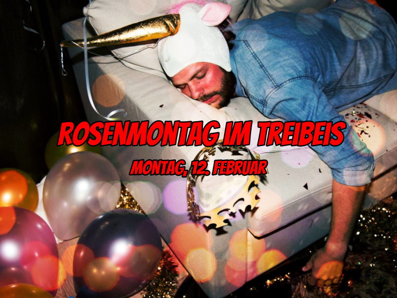 Rosenmontag im Café Treibeis