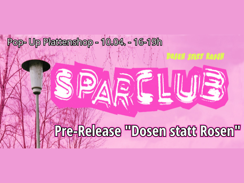Sparclub Plattenrelease im Café Treibeis