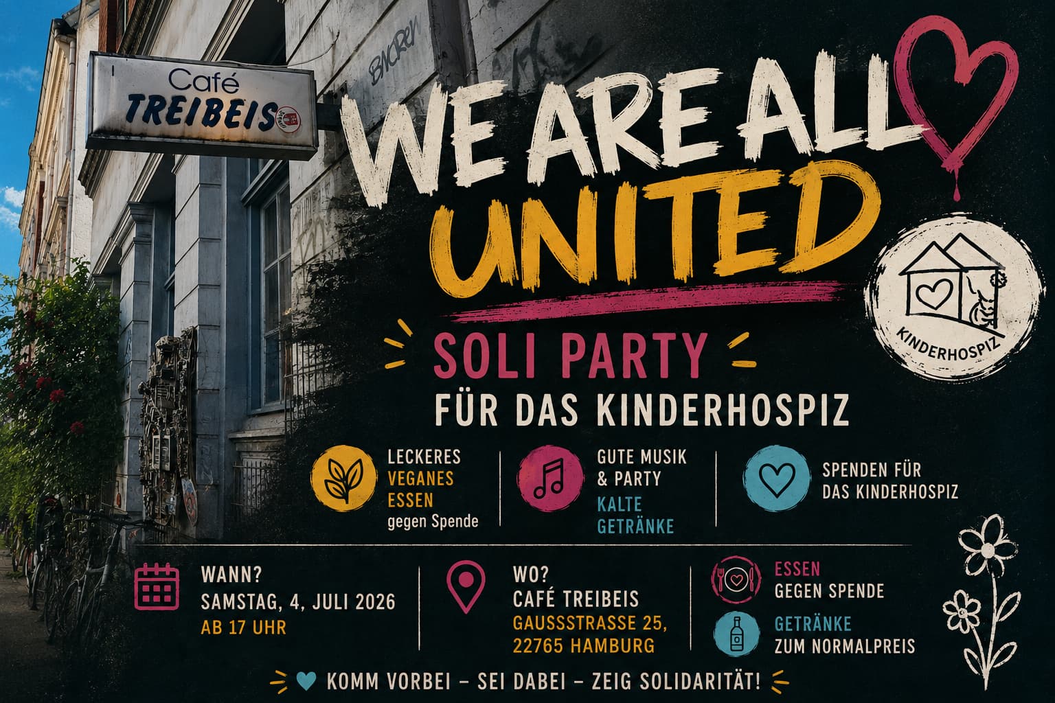 Soliparty für das Kinderjospiz