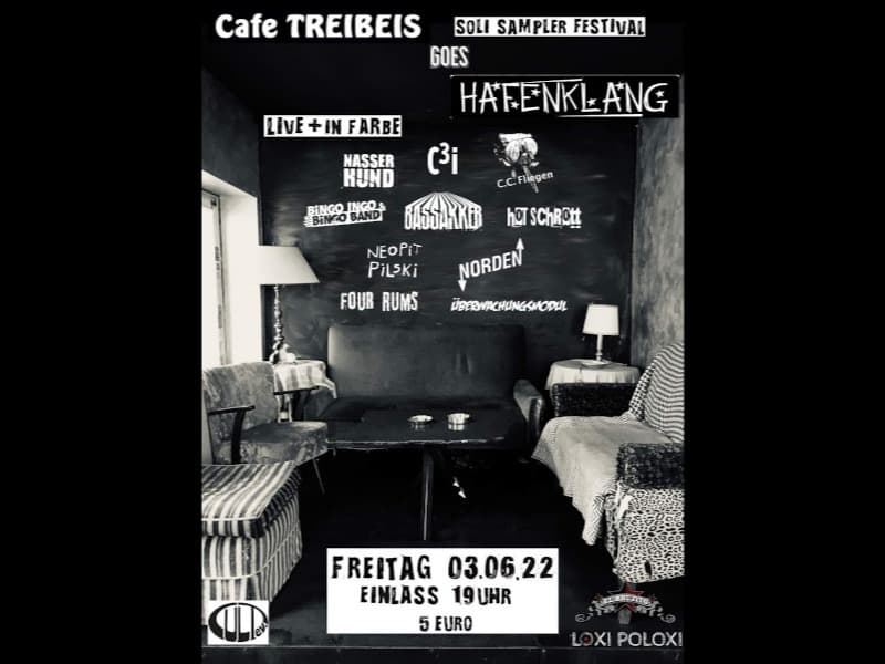 Café Treibeis Soli Sampler LIVE im Hafenklang!