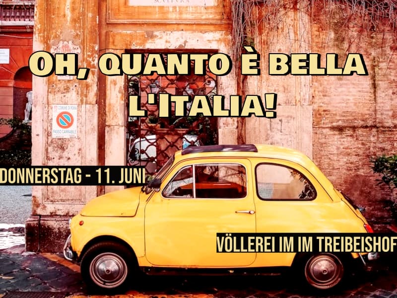 Italienisch Grillen im Café Treibeis!