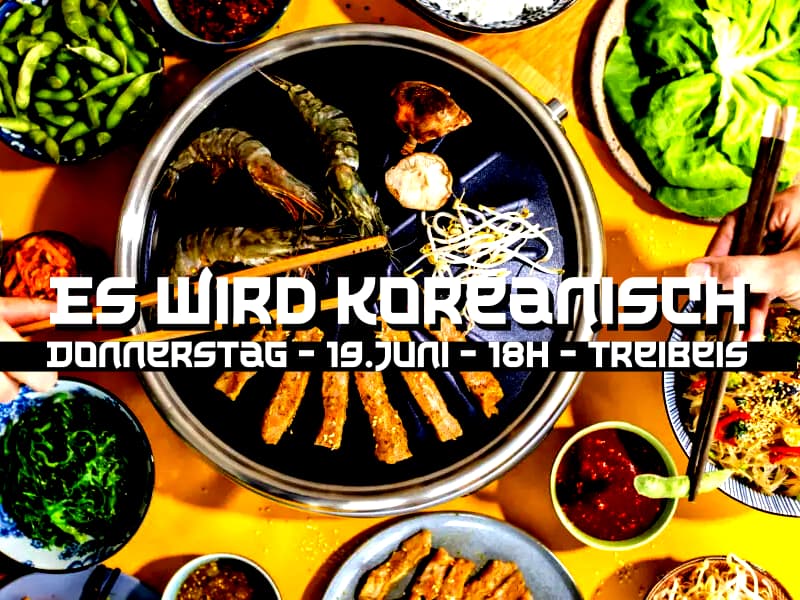 Es wird koreanisch im Café Treibeis Altona