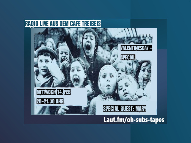 Radio Live mit Oh-Subs-Tapes aus dem Café Treibeis