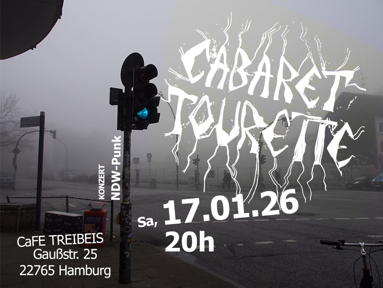 Cabaret Tourette im Café Treibeis