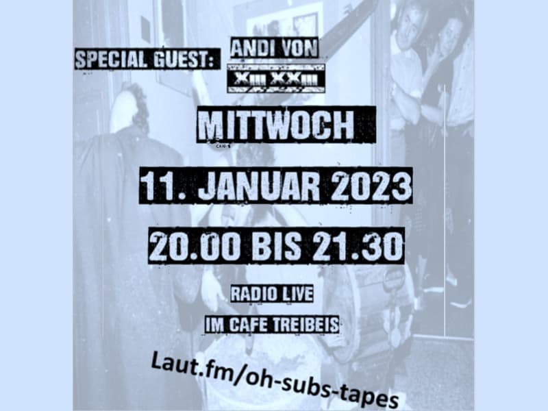 Oh Subs Tapes - Liver Radio aus dem Café Treibeis