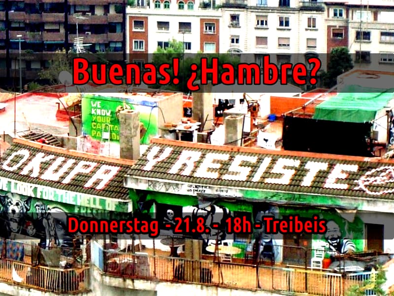 spanisch grillen im Café Treibeis!