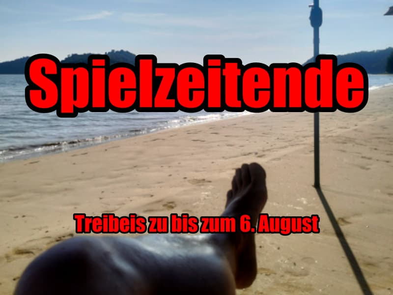 Treibeis macht Sommerpause