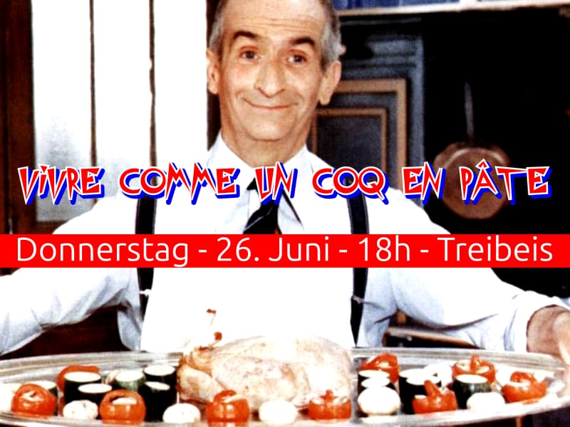 Französisch Grillen im Café Treibeis