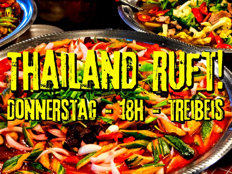 Thiländisch grillen im Café Treibeis!