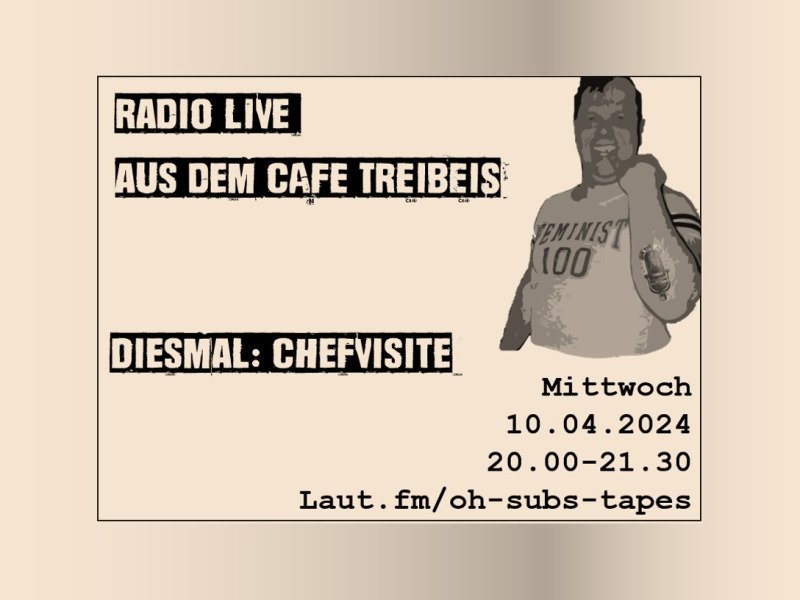 Radio live aus dem Café Treibeis