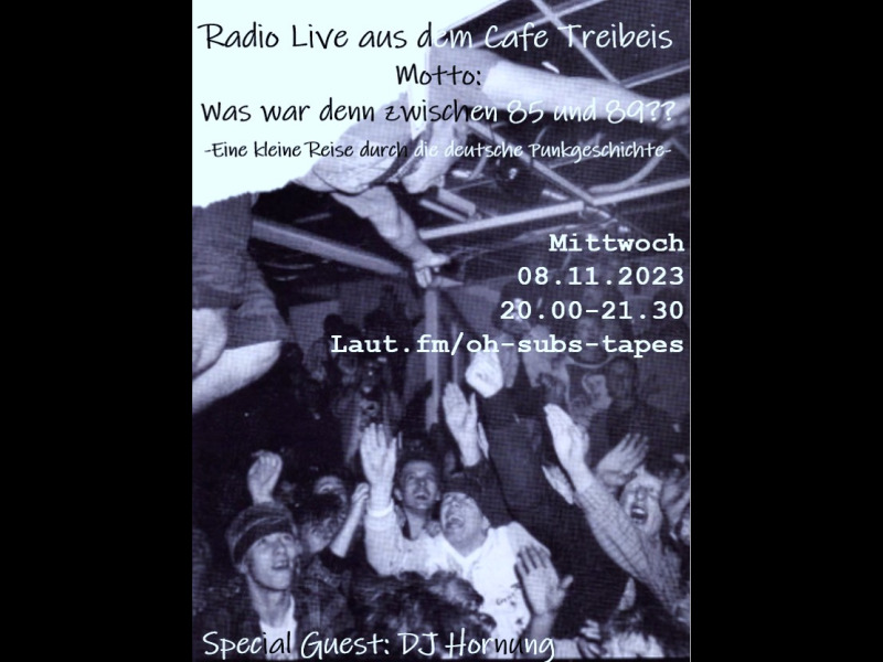 Live Radio aus dem Café Treibeis